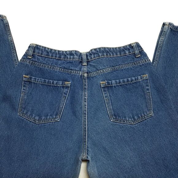 VINTAGE Dark Wash Relaxed Fit Mid Wash Route 66 10 - Picture 6 of 7